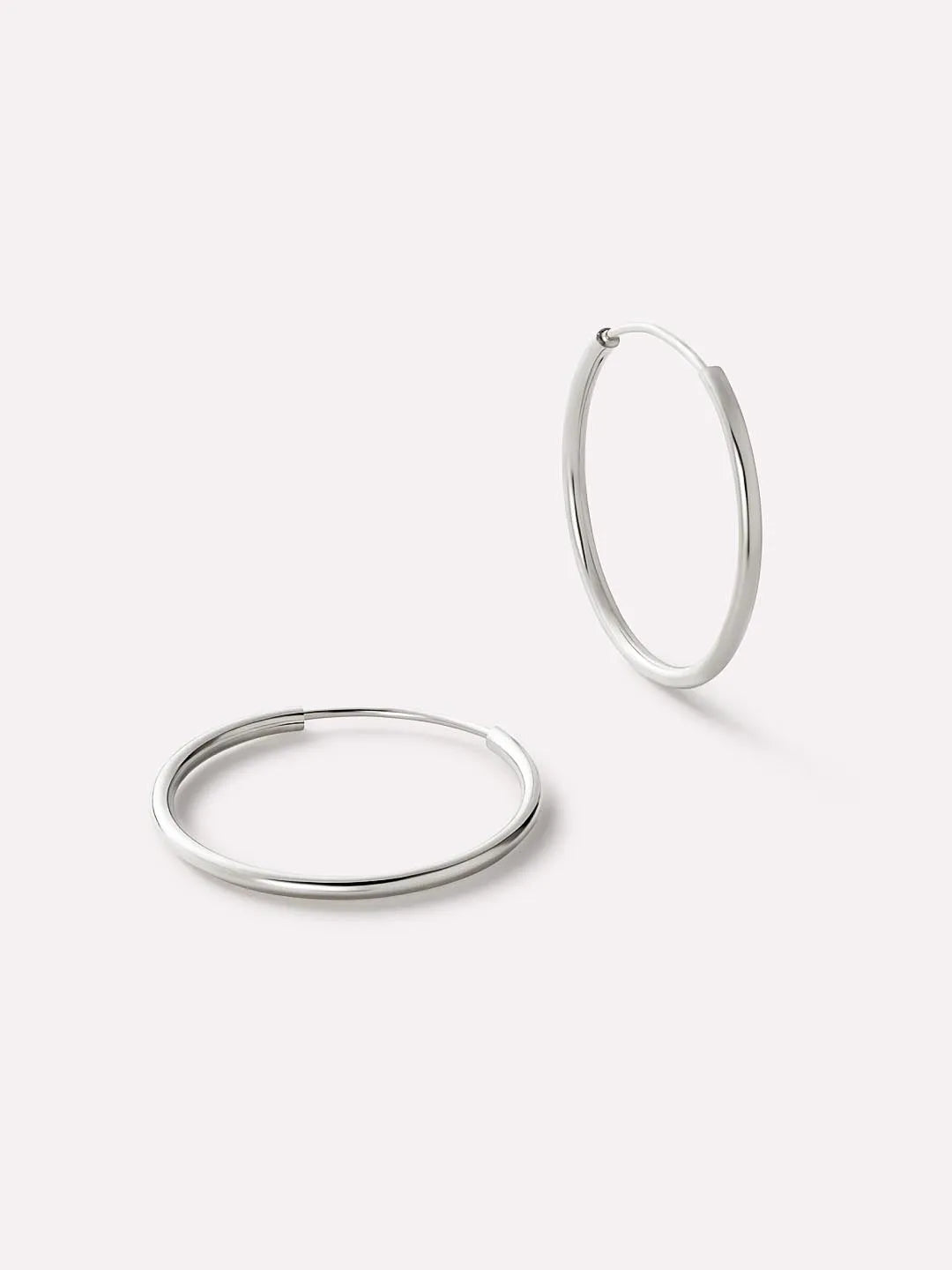 10K Solid White Gold