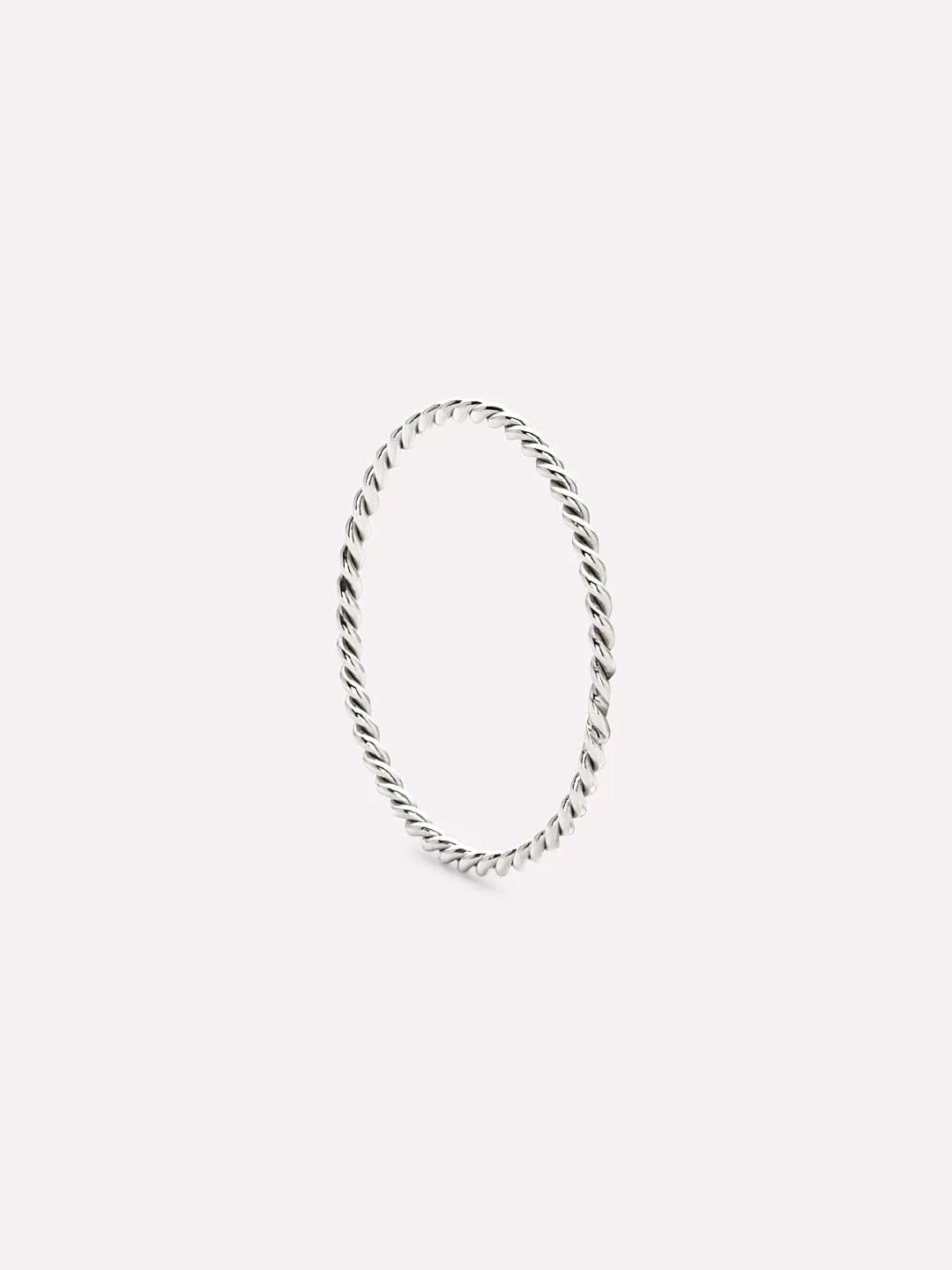 10K Solid White Gold