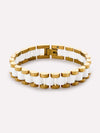 Gold/White Ceramic