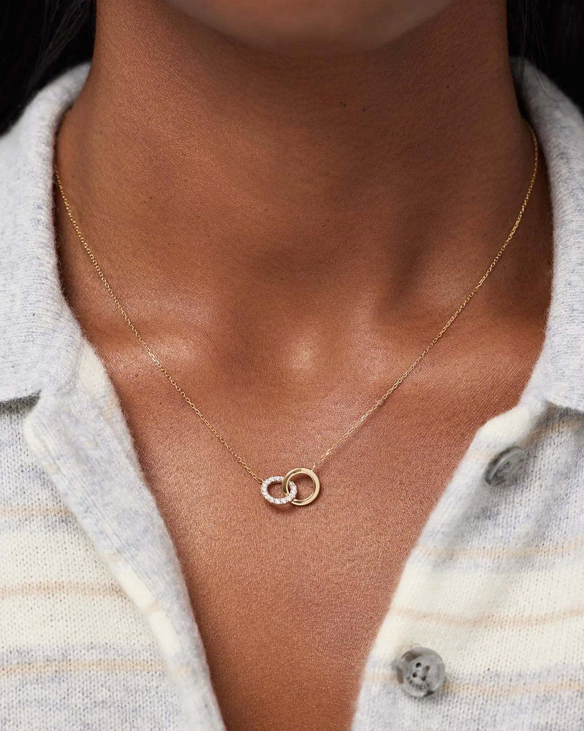 10K Solid Yellow Gold/Diamond
