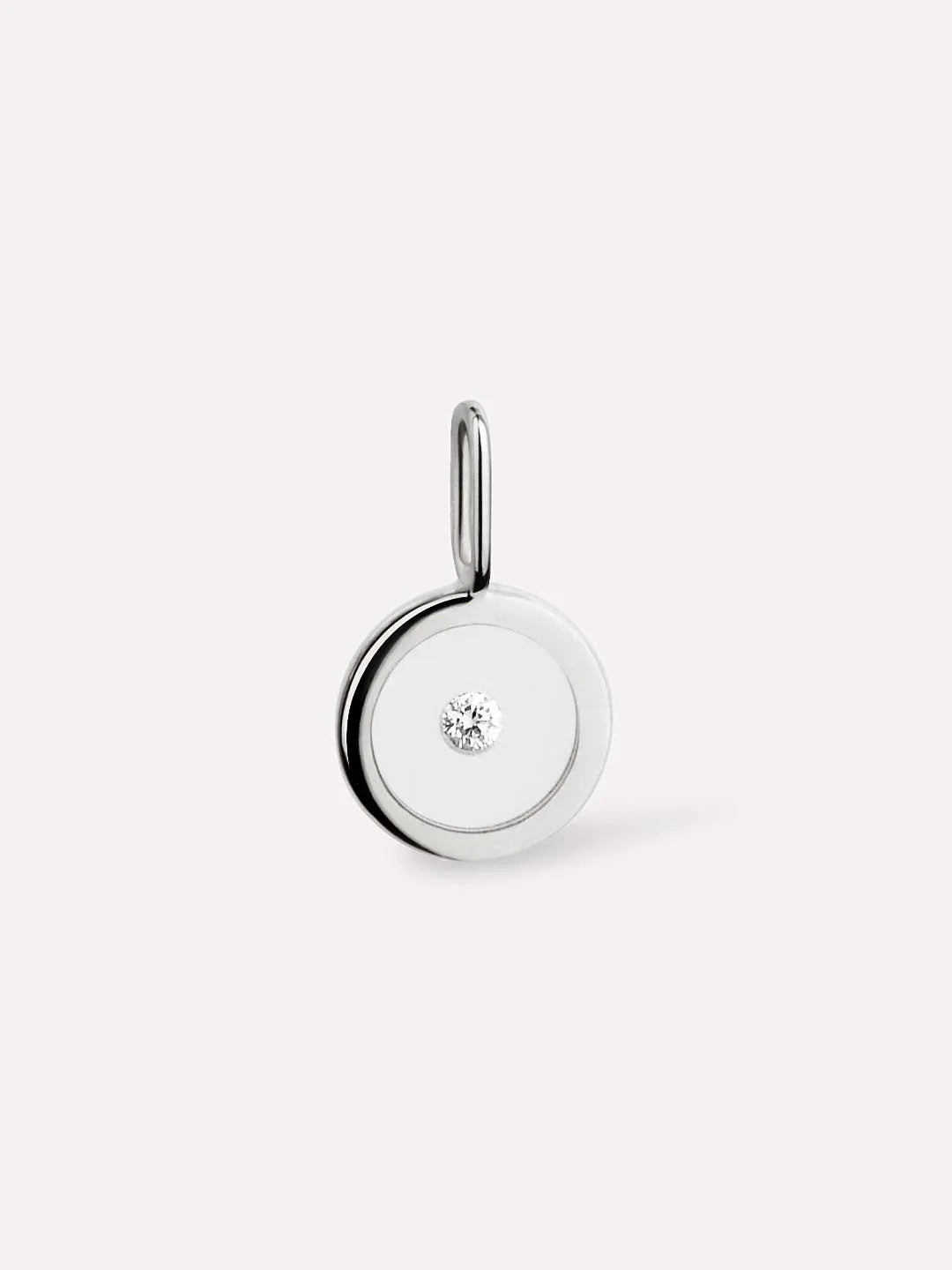 10K Solid White Gold