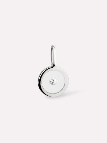 10K Solid White Gold