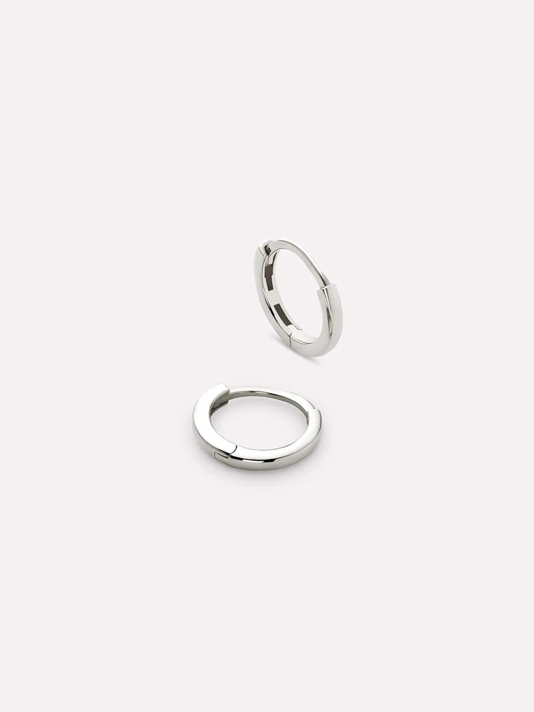 10K Solid White Gold