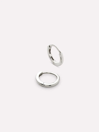 10K Solid White Gold