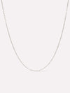 10K Solid White Gold