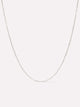 10K Solid White Gold