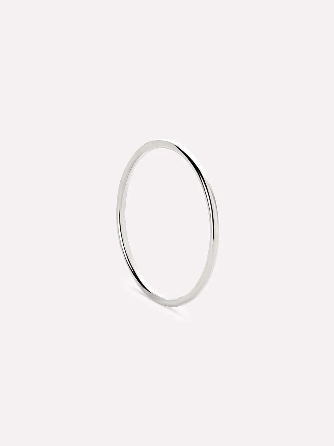 10K Solid White Gold