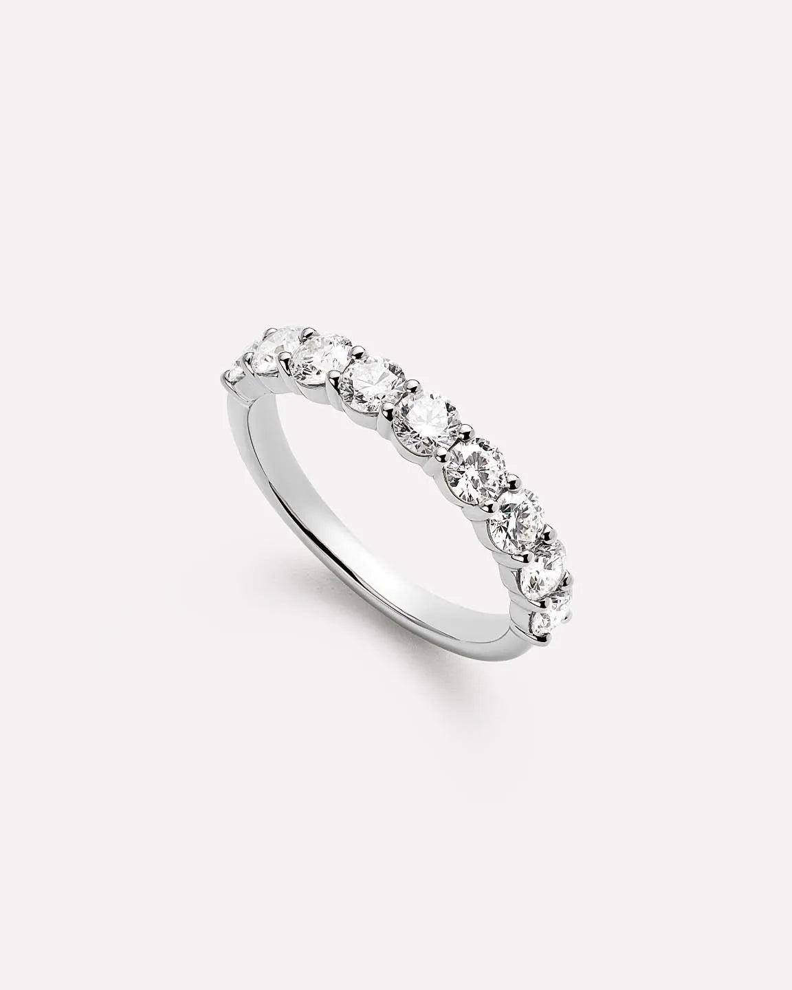 10K Solid White Gold