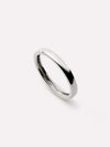 10K Solid White Gold