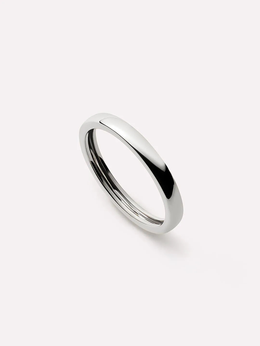 10K Solid White Gold