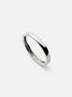 10K Solid White Gold